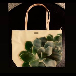 Eminence succulent tote hobo shoulder travel bag
